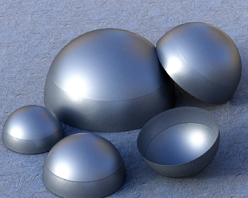 17-50mm Hollow Iron Hemisphere - Home Improvement Ending reseña y precio
