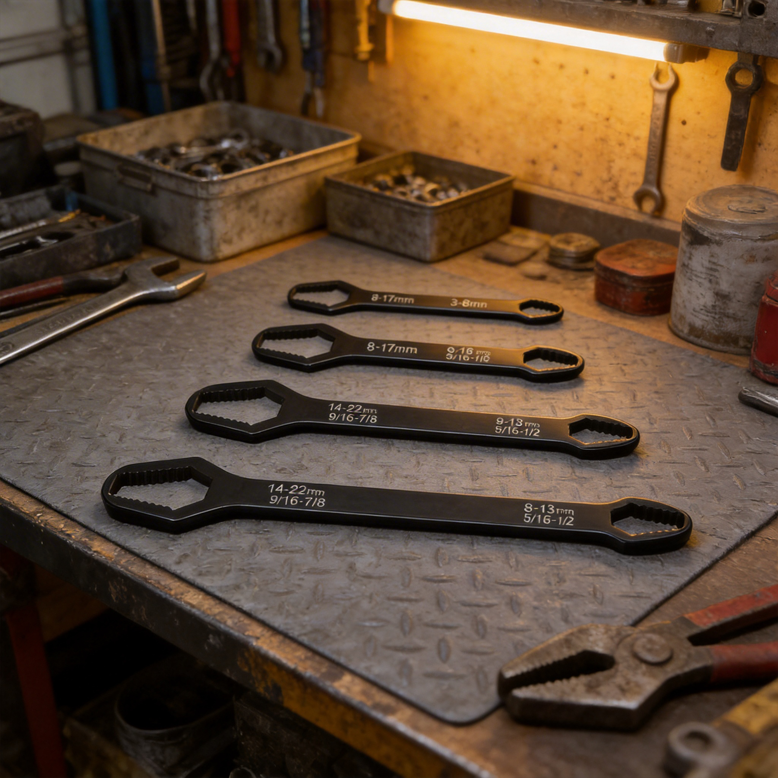 8-22mm 3-17mm Double End Wrenc - Home Improvement Ending reseña y precio