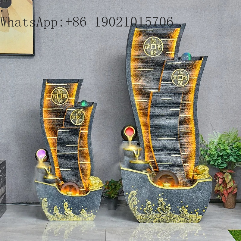 HJ flowing water fountain larg - Home Improvement Ending reseña y precio