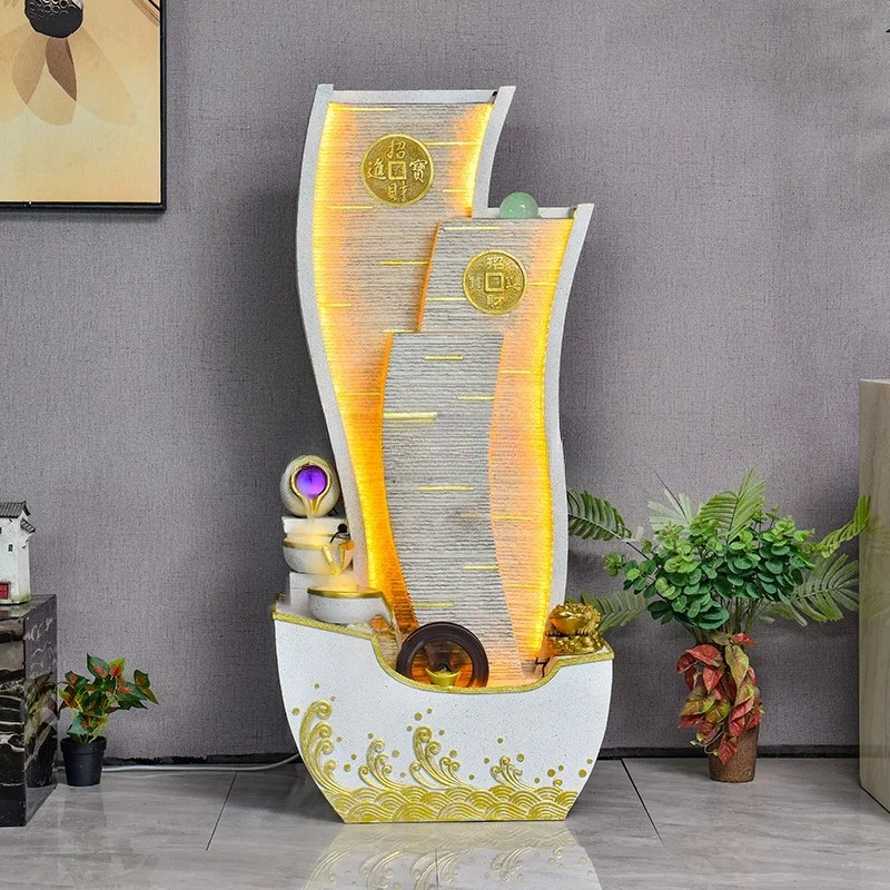 HJ flowing water fountain larg - Home Improvement Ending reseña y precio