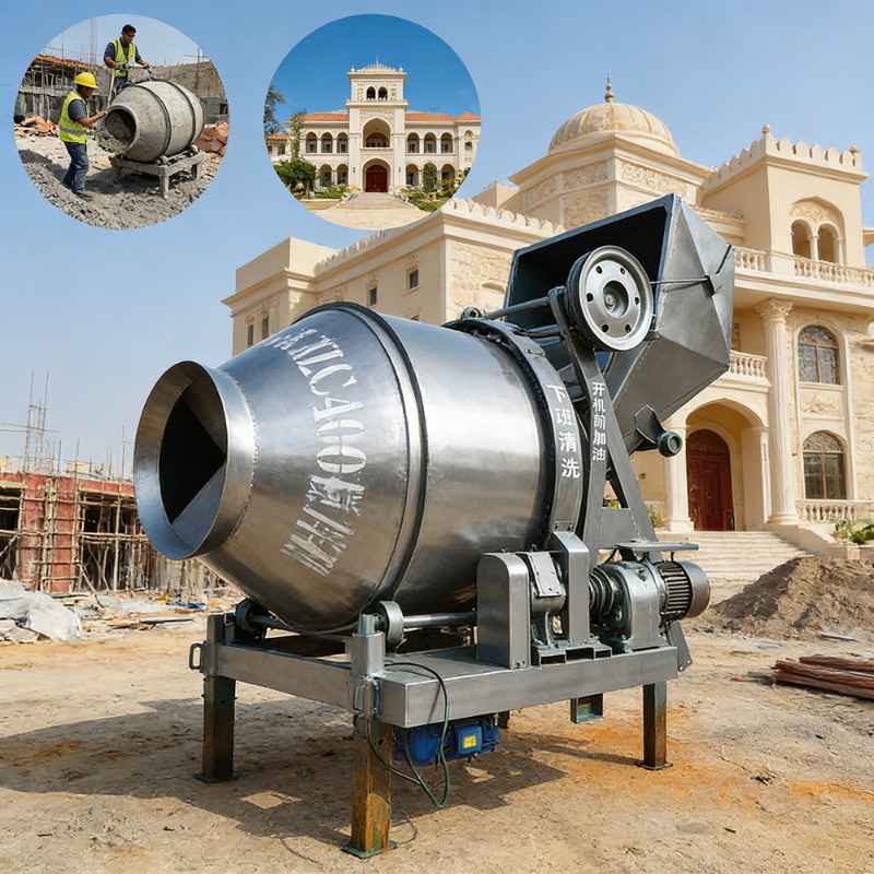 Diesel Engine Cement Mixer 300 - Home Improvement Contractors reseña y precio