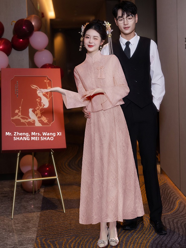 New Chinese Style Pink Set Wed - Home Improvement Ending reseña y precio